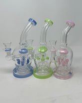 8 Inch Mushroom Perc Bend Water Pipe